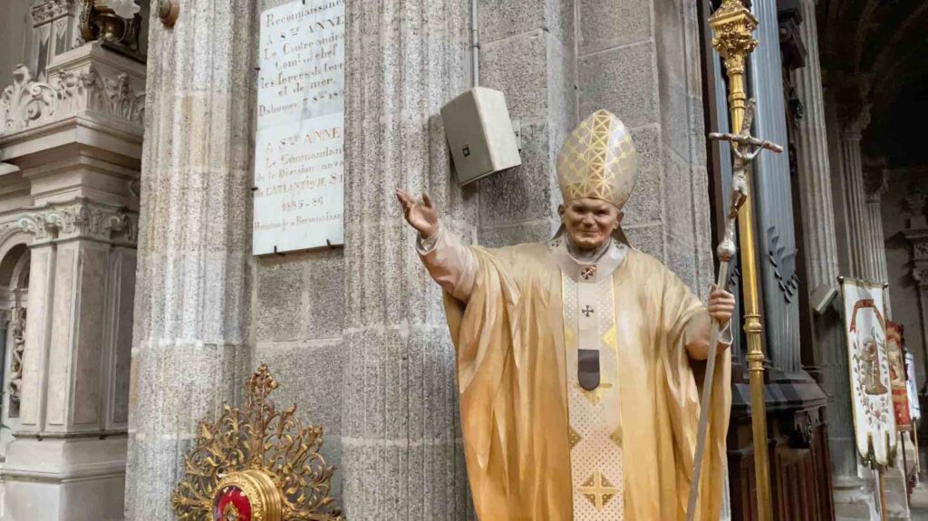 Le pape Jean-Paul II à Sainte-Anne d'Auray